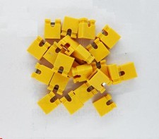 500Pcs Yellow 2.54mm Jumper Cap mini Jumper Short Circuit Cap Connection