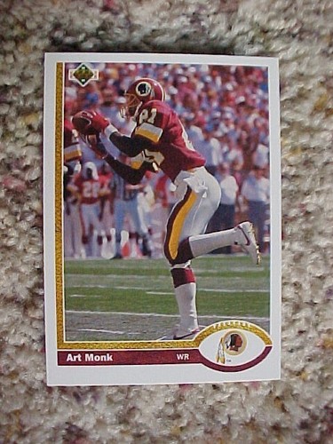 ART MONK FOOTBALL CARD EBay