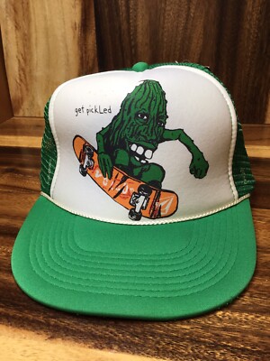 Volcom Get Pickled Otto Snapback Cheese Hat Trucker Cap Street Skate