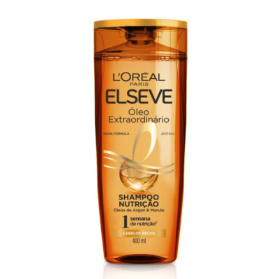 Elseve - Oleo Extraordinario - Shampoo Nutricao 400Ml - (Nourishment 13.53FlOz)