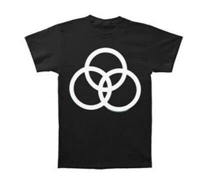 Led Zeppelin JON BONHAM THREE CIRCLES LOGO T-Shirt NEW Licensed & Official RARE!