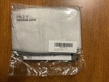 30x LOT Debrief Me Anti Pollution Carbon Activated PM2.5 Mask Filters 5 Layer