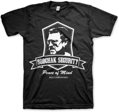 The Big Lebowski Sobchak Security Big Tall T-Shirt UV-1-TBL007-H37-5