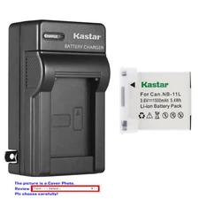 Kastar Battery AC Wall Charger for Canon NB-11L CB-2LD & Canon IXUS 137 Camera