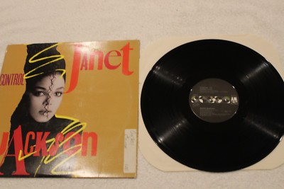 Janet Jackson    Control Vinyl LP SINGLE 1986 A&M Records  45 RPM NM