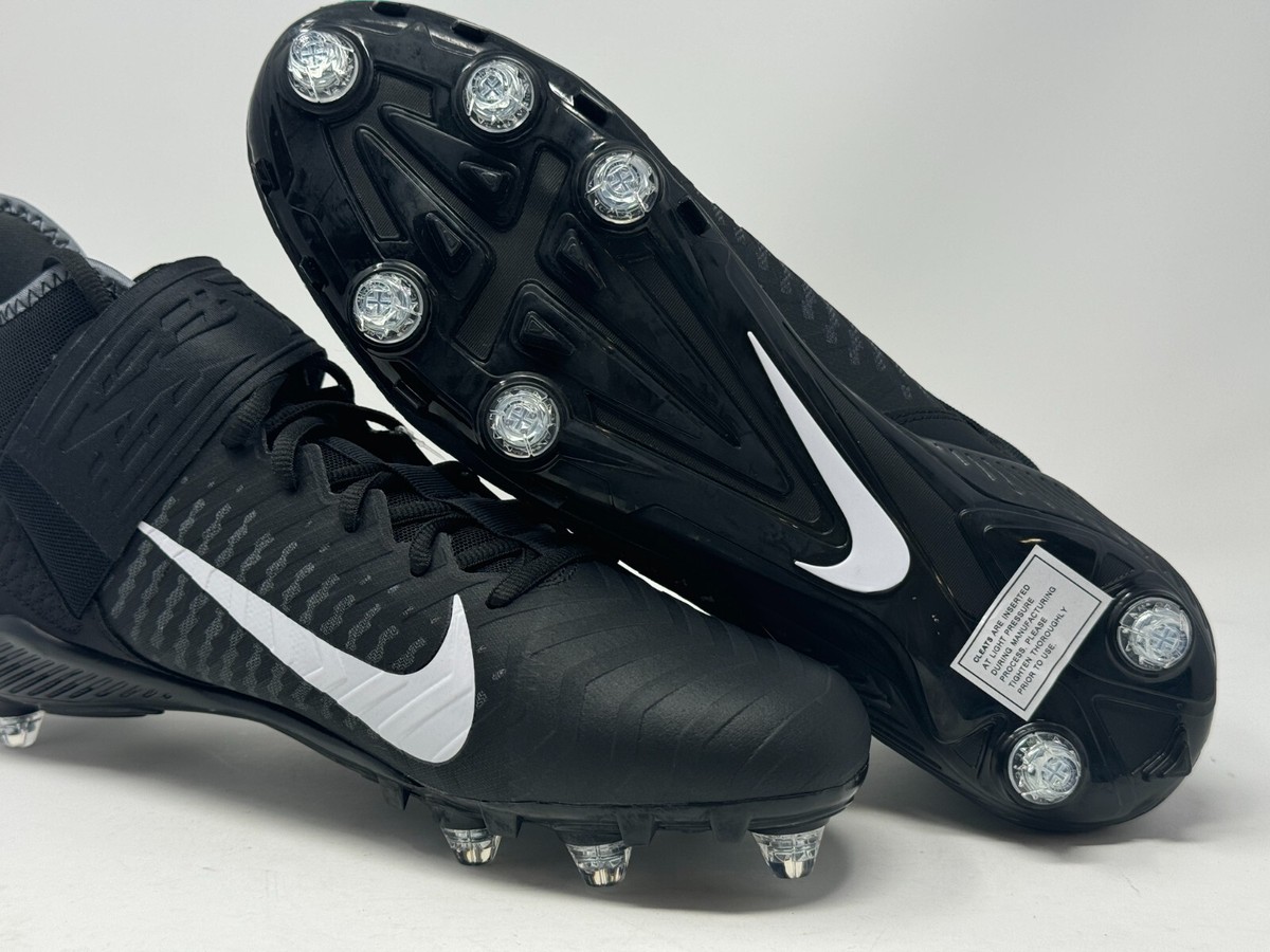 Nike Alpha Menace Pro 2 Mid Detachable Football Cleats Mens Size 12.5 CK4277-001 Nike Alpha Menace Pro 2 D Football Cleats Black CK4277-001  main image 4