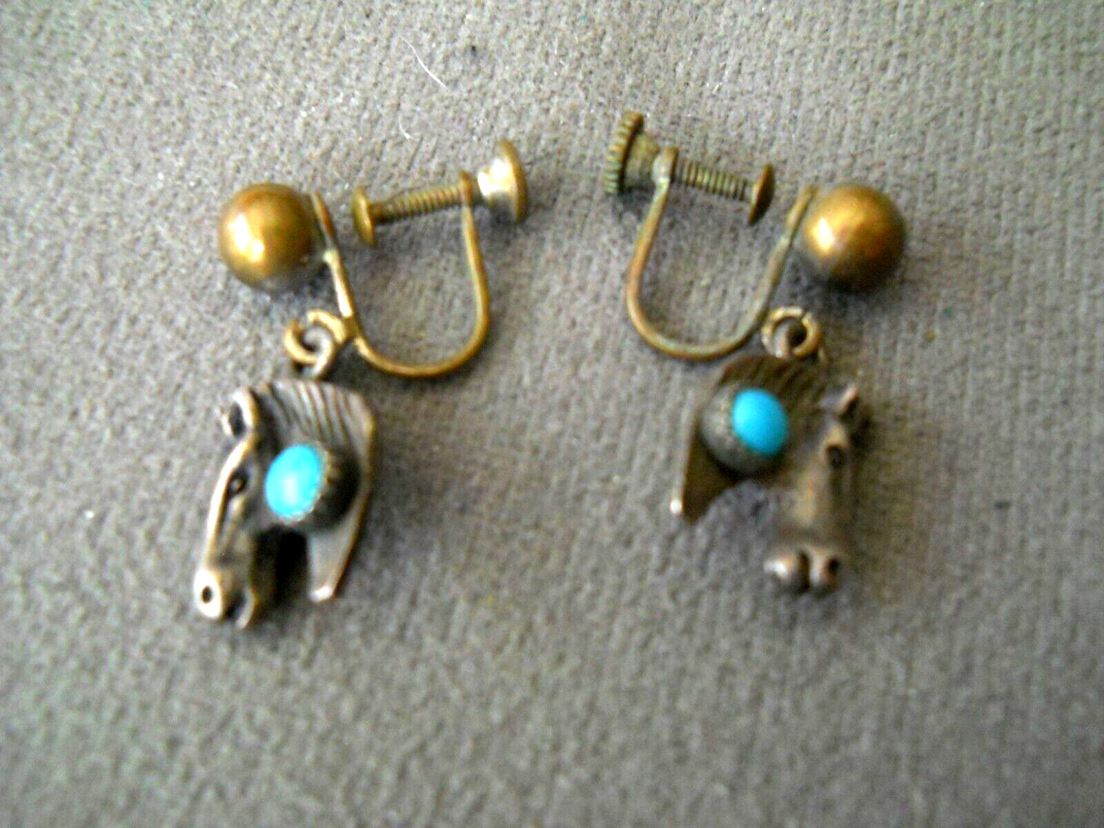 Native American Navajo Turquoise Sterling Silver … - image 6