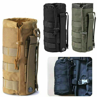 MARKENLOS Trinkflaschentasche Molle Bottle Holder Flaschenhalter Gürteltasche Outdoor