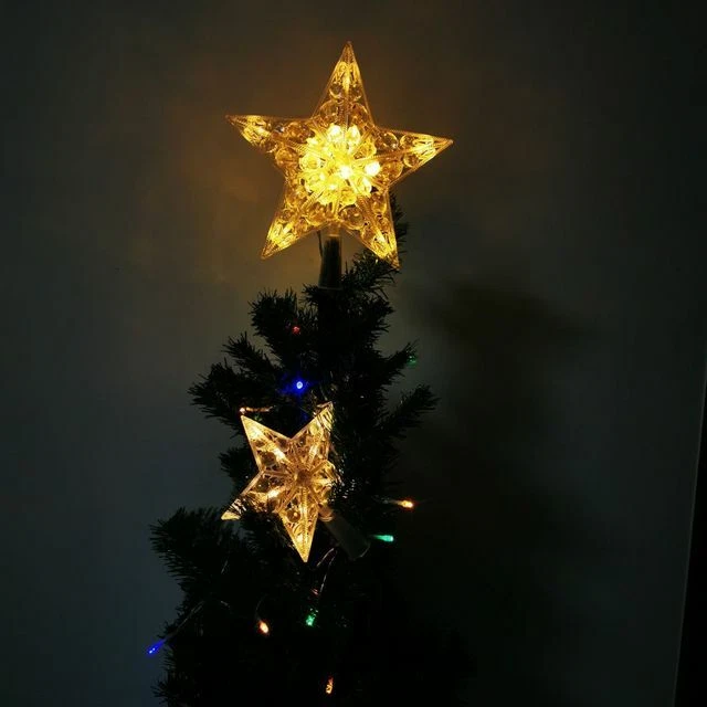 Battery operated tree topper deals