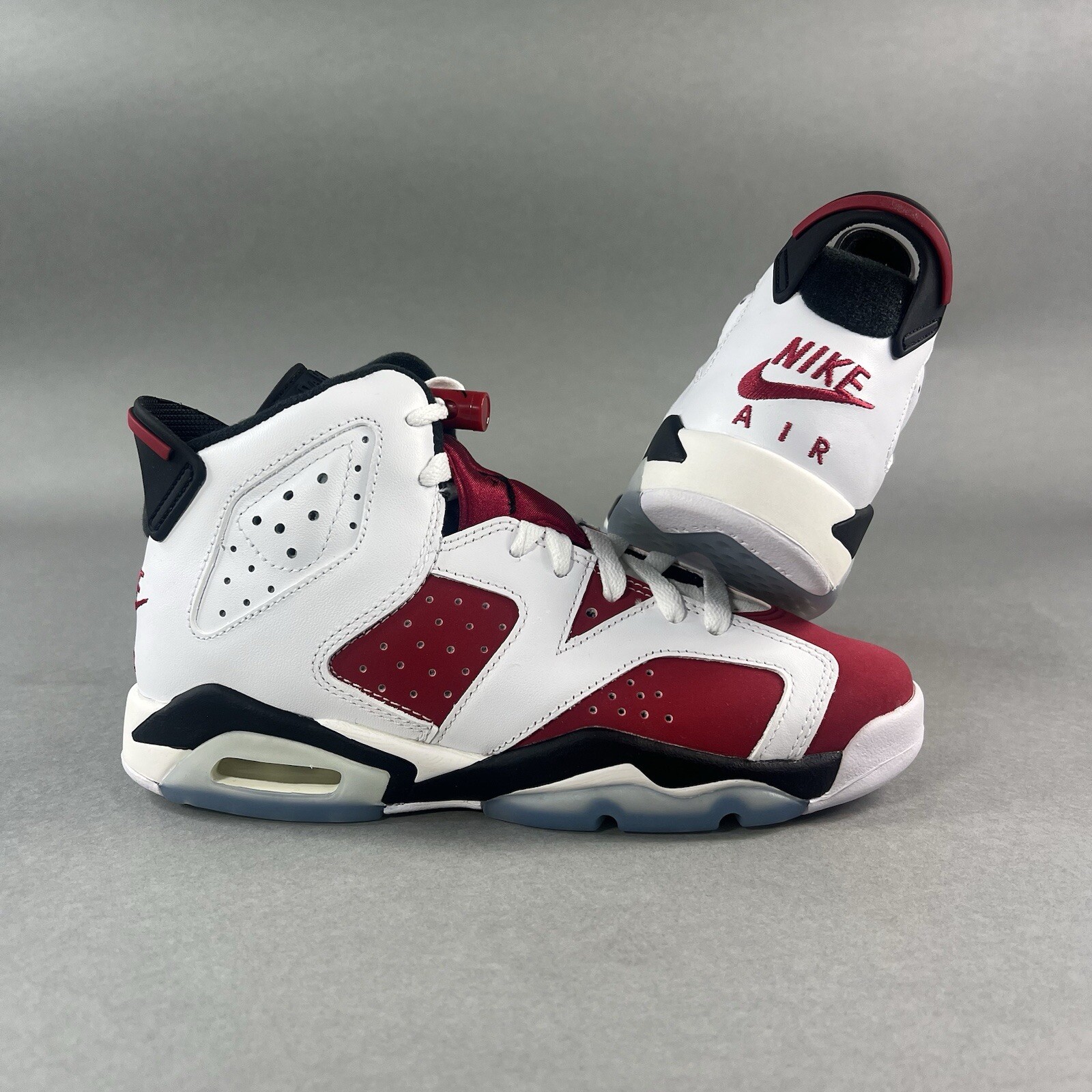 Nike Air Jordan Retro 6 OG Carmine Shoe GS 5y Jumpman New CT8529 106
