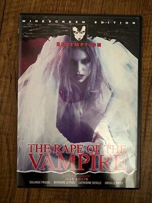 Rape of the Vampire DVD, Redemption Films, Rollin, OVP OOP