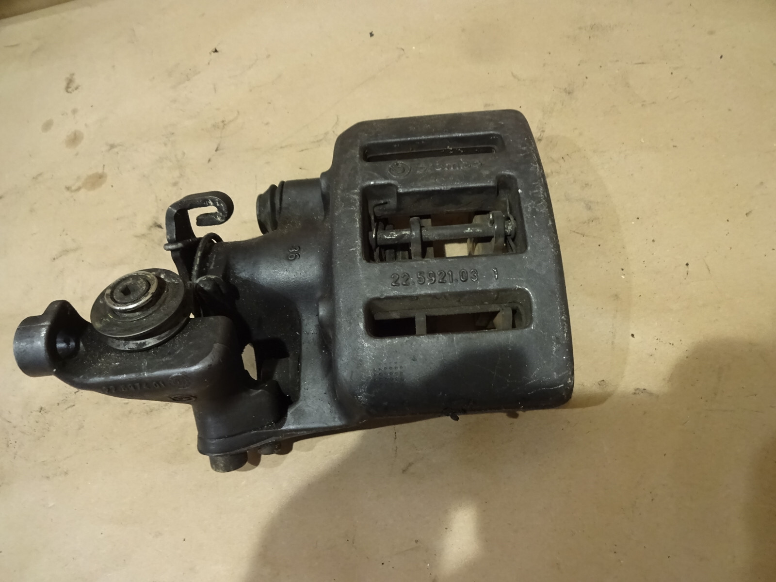 Ferrari 360,430 - LH Rear Parking Brake Caliper - P/N 228021