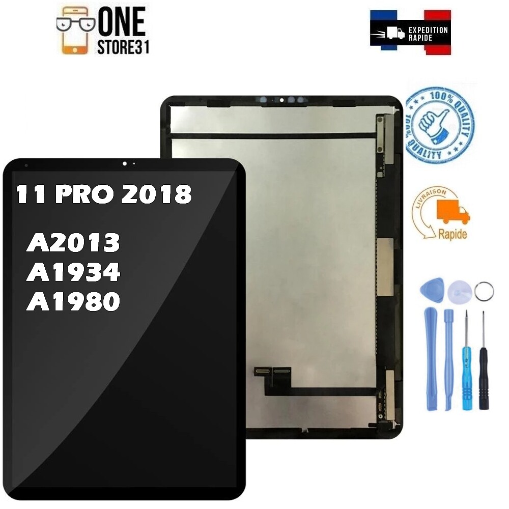 Écran Complet Original LCD Avec Vitre Tactile Noir Pour Apple Ipad Pro 11 A1980 A2013 A1934 A1979