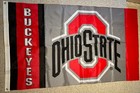 The Ohio State University (Osu) Buckeyes Ncaa 3' x 5' Indoor/Outdoor Flag Banner