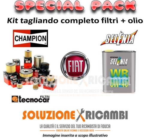 Kit Tagliando Filtri + Olio Per Fiat 147 1.9 JTD 88KW 120CV (2004-2010) - Manutenzione Auto - Foto 12