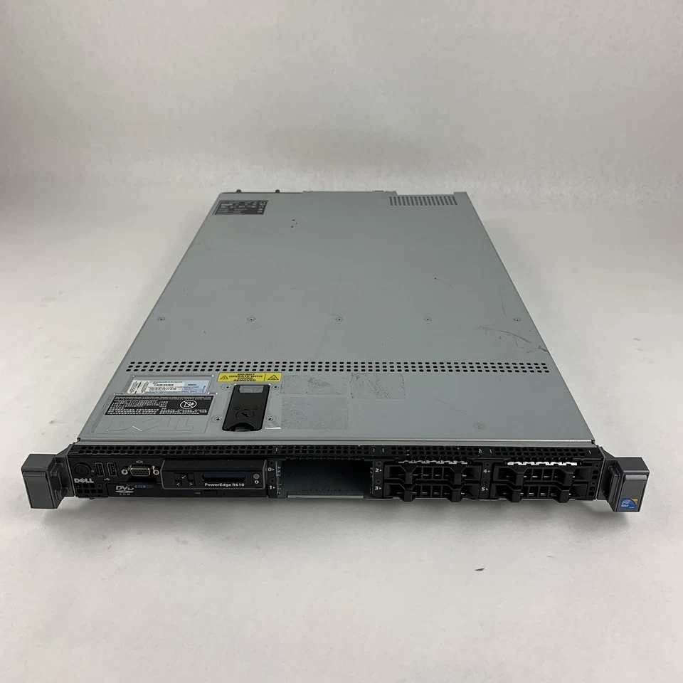 Dell PowerEdge R610 Server Intel Xeon E5680 3.3 GHz 24 GB RAM No HDD No OS - Image 3 of 4