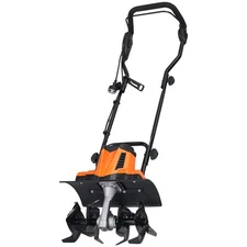10 Amp Electric Tiller Corded Electric Tiller/Cultivator 14" W x 3.94" D