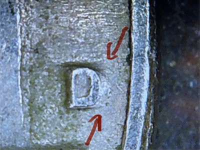 1964-D D/D Jefferson Nickel Repunched Mint Mark Error-RPM 006, WRPM-001