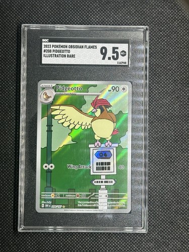 Pidgeotto graded SGC 9.5 for sale on eBay