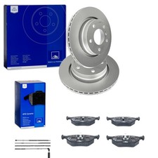 ATE BREMSSCHEIBEN 294mm + CERAMIC BELÄGE HINTEN passend für BMW 3er E46
