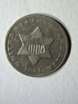 1851-O Three Cent Silver Piece - Fine