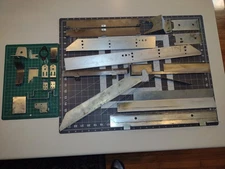 Gottlieb Pinball Haunted House Playfield Metal Brackets Lot