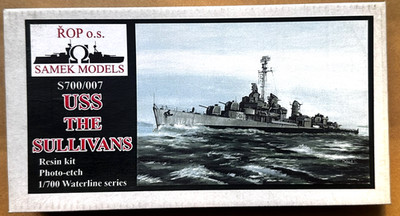 USS The Sullivans 1945 1/700 ROP o.s. Samek Models S700/007