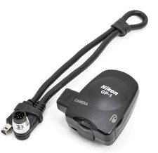 TESTED Nikon GP-1 GPS Unit with the CA10 data transfer cable for Nikon DSLR