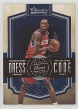 2009-10 Panini Classics Dress Code Silver 207/250 Thaddeus Young #7 0l2