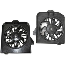 Radiator Cooling Fan For 2001-2005 Chrysler Town & Country Left & Right Set of 2