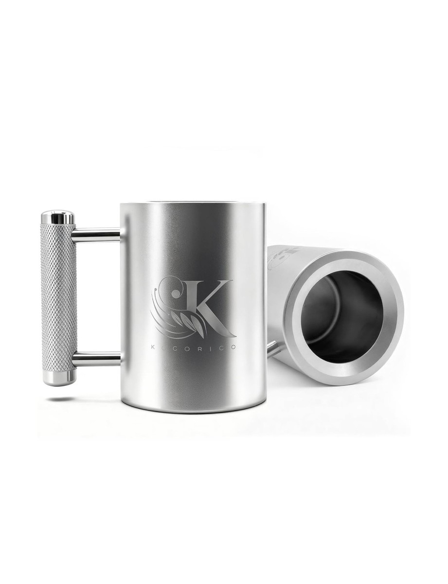 20oz wide mouth thermal coffee mug Polar Camel 20 oz. Vacuum Insulated Travel Mug with Slider Lid Royal Blue / Front & Back Image or Text main image 1