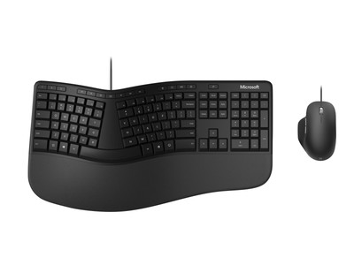 Microsoft Ergonomic Desktop Full-size (100%) Cablato USB QWERTZ Nero RJU-00006