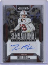 2025 Panini Prizm Tanner McKee Auto Eagles 574