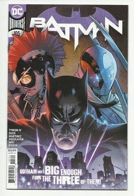 Batman #105 - 2016 series (3rd series) - Cover A  - NM 9.4