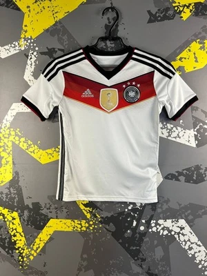 Germany Home football Soccer shirt 2014 - 2015 Adidas Young Size S 9-10YRS ig93 - Image 1 of 4