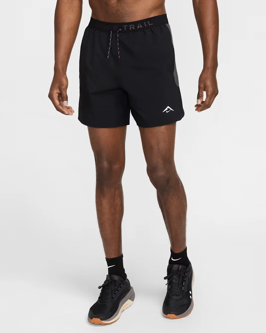 $60 NEW Nike Trail Men's Dri-FIT 6'' Lined Running Shorts HJ3574-010 Small