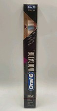 Vintage 1991 Oral-B Indicator Toothbrush Regular Soft Bristles Straight NOS