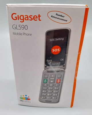 Gigaset GL590 Seniorenhandy Mobiltelefon SOS Funktion 2,8'' Farbdisplay #KT8883X-