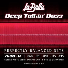 La Bella Bass 760CB White Nylon 060/135 From Japan