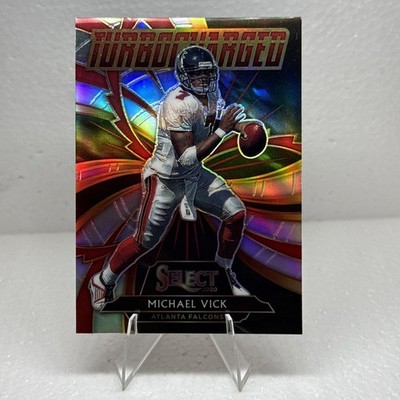 2020 Panini Select - Turbocharged Michael Vick #T7 Silver Prizm