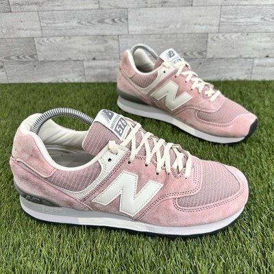 New Balance 576 Made in England Pale Mauve Pink Sneakers Size 7.5 