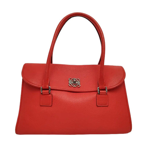 LOEWE Handbags Leather Red Free Shipping | Duties Paid