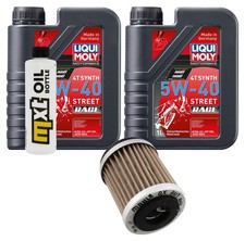 Inspection package MXT 2 liter engine oil Liqui Moly 5W-40 + oil filter Mahle