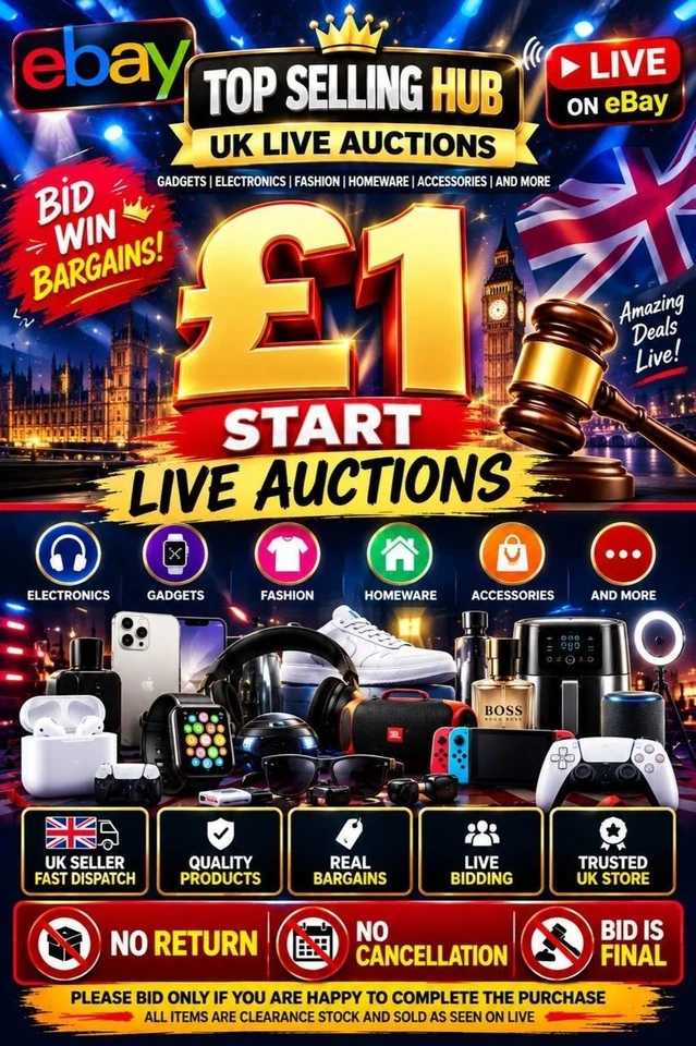 UK LIVE AUCTIONS | Gadgets, Electronics & Bargain Deals  Copy