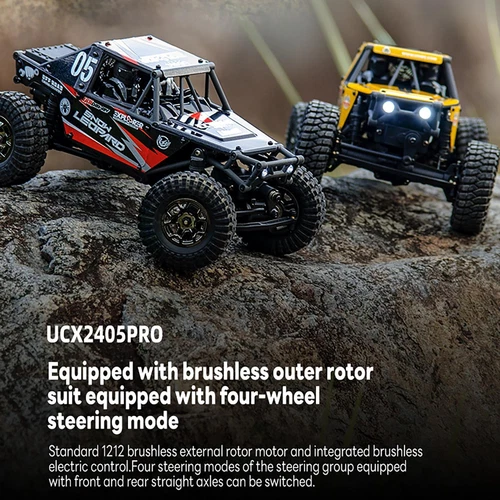 UDIRC UCX2405PRO 1:24 2.4G RC Rock Crawler Brushless Motor RTR 4WD Off-Road Car - Picture 9 of 16