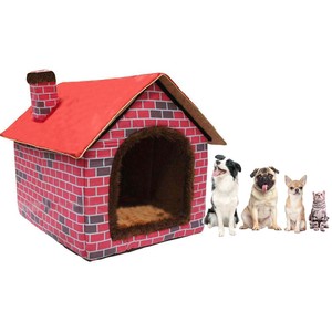 soft dog house large