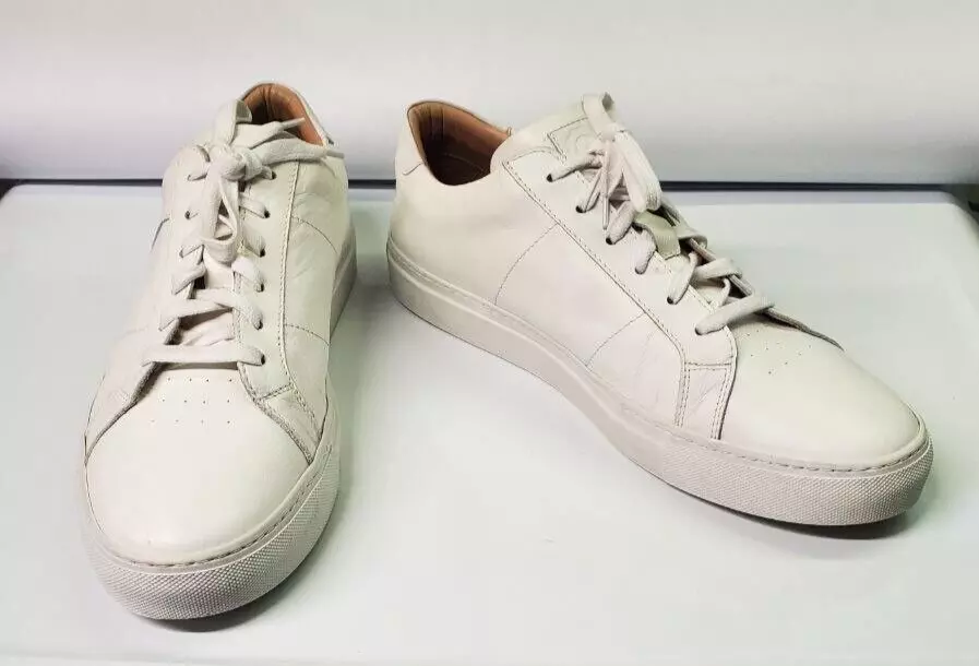 GREATS - The Royale High - Blanco Leather - Men's Shoe