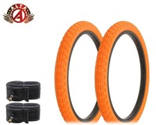 ALTA Performance BMX BICYCLE 20" x 2.125" Orange DURABLE COMP III TIRES W/TUBES.