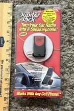 Jupiter Jack Hands Free Cell Device Turn Car Radio into a Speaker Phone New