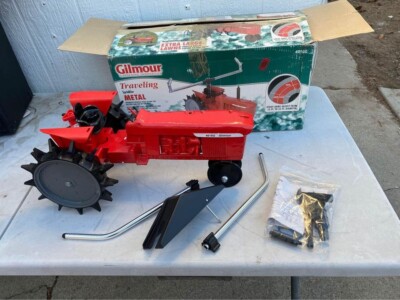 Gilmour Diesel Tractor 4010G die-cast Iron RED Lawn Sprinkler NEW open box